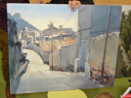 Concurso de Pintura al aire Libre en Mula 2011